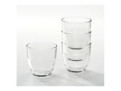 Juego de 4 Vasos Gigogne Duralex 22 cl - Recuerdos de la Infancia - Vidrio Templado Resistente - Fabricado en Francia