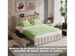 Juego de cama de 3 piezas, incluye 2 fundas de almohada (80 x 80 cm), 1 sábana bajera (160 x 200 cm) + 1 funda nórdica (155 x 220 cm), verde, poliéster