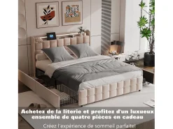 Juego de cama de 3 piezas, funda de almohada*2 (80x80), sábana ajustable (140x200) + funda nórdica (140x210), gris oscuro + gris claro, poliéster