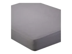 Juego de cama 80x190cm| PIKOLIN HOME| 100% Algodón| 4 piezas| Gris