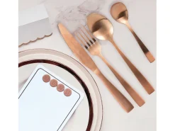 Juego de cocina de acero inoxidable de 16 piezas Table chic