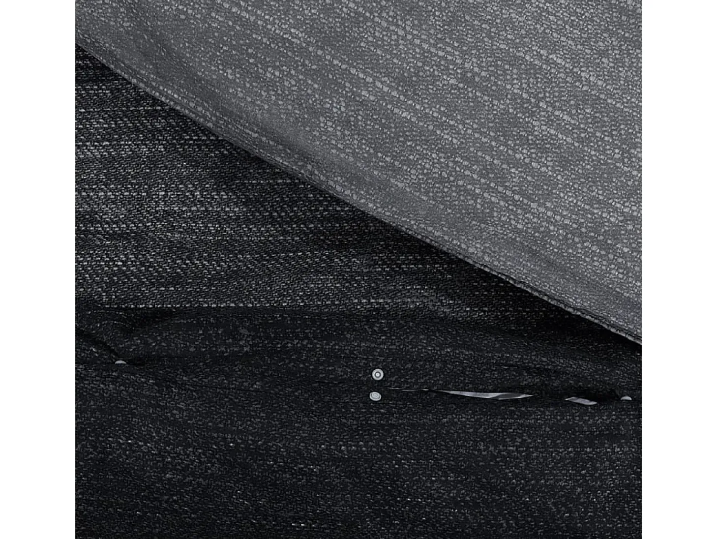 Juego de funda nórdica algodón gris oscuro 140x200 cm ES201121