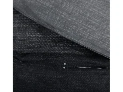 Juego de funda nórdica algodón gris oscuro 200x200 cm ES990363