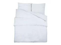 Juego de funda nórdica microfibra ligera blanco 220x240 cm ES808206