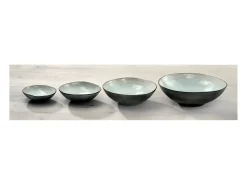 Juego de Pequeñas Cazoletas Shadow Nacre 12 cm (x6) en Gres Reactivo Esmaltado - Colección Luminosa por Médard de Noblat