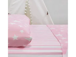 Juego de sabanas Infantil/Juvenil GIVETTE Pink ALGODÓN Poliester Cama 105