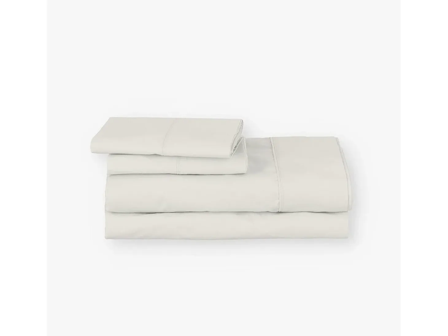 Juego de sábanas ecológicas Beige algodón 100% orgánico 160x190/200 cm