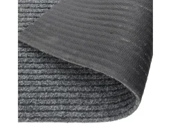 Kai Blake Alfombra de pasillo atrapa suciedad 100x400 cm gris