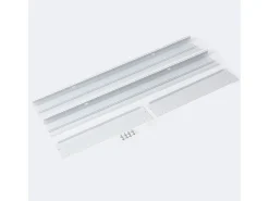 Kit de Superficie Paneles 120x60 cm con Tornillos Blanco
