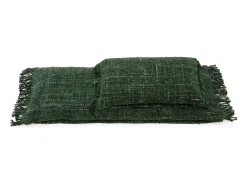 La Funda De Cojín Oh My Gee - Verde Oscuro - 35x100