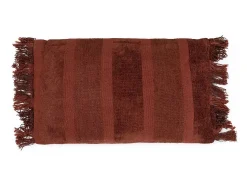 La Funda De Cojín Oh My Gee - Terciopelo Borgoña - 30x50