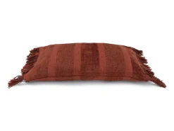 La Funda De Cojín Oh My Gee - Terciopelo Borgoña - 30x50