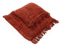La Funda De Cojín Oh My Gee - Rojo Cereza - 60x60