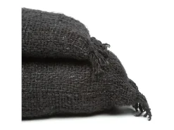 La Funda De Cojín Oh My Gee - Negro Marino - 35x100