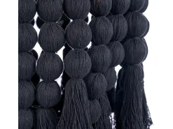 La Lámpara De Techo Nomad De Algodón - Negra - XL