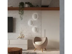 Lampada da incasso a parete bianca G9 Lámpara de pared Flush White G9