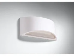 Lampada da parete Up & Down in gesso bianco G9 Aplique Up & Down Yeso Blanco G9