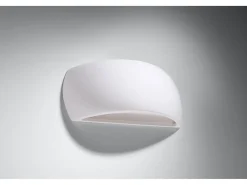 Lampada da parete Up & Down in gesso bianco G9 Aplique Up & Down Yeso Blanco G9