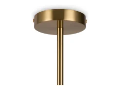 Lampadario A Sospensione Moderno Marble Metallo Ottone Vetro 6 Luci E27 60W