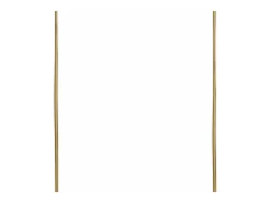 Lampadario Contemporaneo Tubi Acciaio Ottone Vetro 4 Luci E27