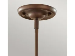 Lampadario Contemporaneo Urban Renewal Acciaio Bronzo Astral 3 Luci E27