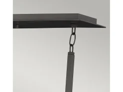 Lampadario Contemporaneo Ludlow Acciaio Grafite Spazzolata 8 Luci E27