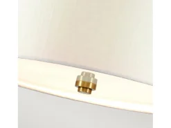 Lampadario Contemporaneo Pearce Acciaio Ottone Antico 7 Luci E27