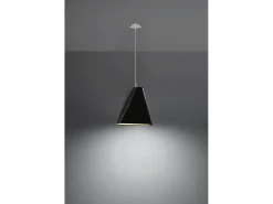 Lampadario Cupola Nero E27 Lámpara colgante tipo domo Negro E27