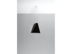 Lampadario Cupola Nero E27 Lámpara colgante tipo domo Negro E27