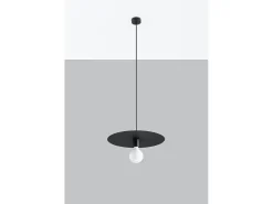 Lampadario Cupola Nero E27 Lámpara colgante tipo domo Negro E27