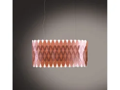 Lampadario Moderno Amanda Polilux ® Rame E Metallo Cromo 6 Luci E27