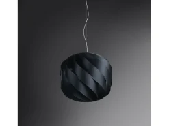 Lampadario Moderno Globe Polilux ® Nero E Metallo Cromo 3 Luci E27