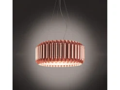 Lampadario Moderno Louise Polilux ® Rame E Metallo Cromo 5 Luci E27