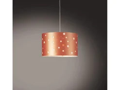 Lampadario Moderno Pois Polilux ® Rame Materie Plastiche Bianco 3 Luci E27