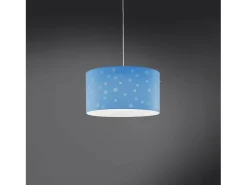 Lampadario Moderno Pois Polilux ® Blu Pastello 3 Luci E27