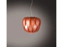 Lampadario Moderno Queen Polilux ® Rame E Metallo Cromo 2 Luci E27