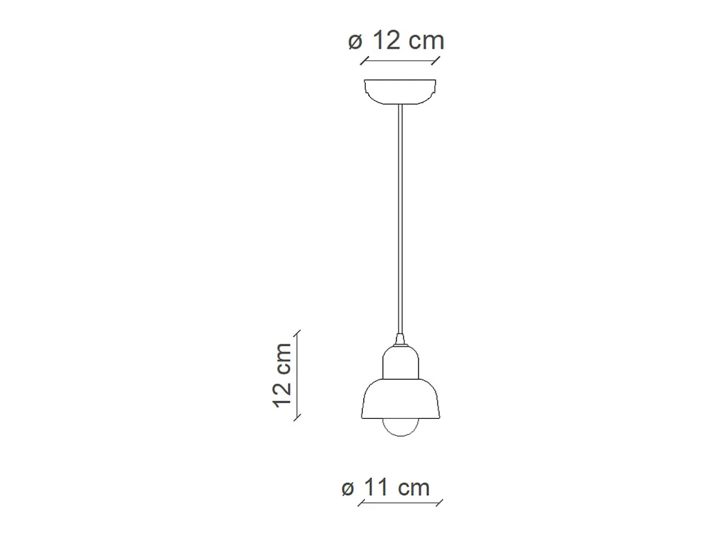 Lampadario Vintage Decò Berimbau Ceramica Verde Salvia 1 Luce E14