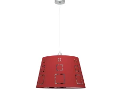 Lampara Colgante Celaya 1xe27 Rojo Regx40d De .