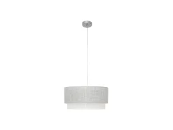 Lampara Colgante Kenya 3xe27 Acabado Gris Reg.40d De