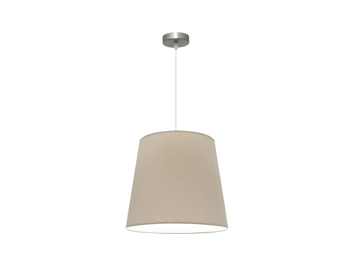 Lampara Colgante Maldivas 1xe27 Niquel/piedra Reg.40d De