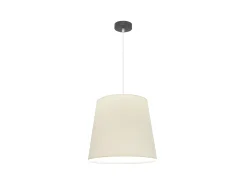 Lampara Colgante Maldivas 1xe27 Marron/beis Reg.40d De