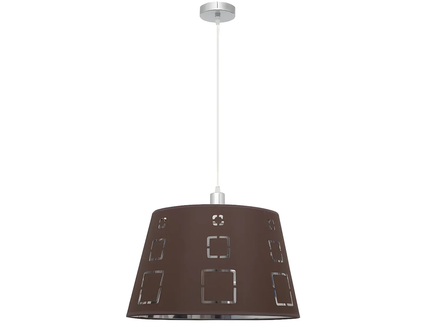Lampara Colgante Modelo Celaya 1xe27 Marron Regx40d De
