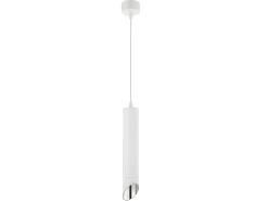 Lampara Colgante Nakhon De Aluminio En Blanco De