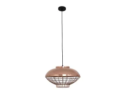 Lampara Colgante Toyama 1xe27 Cobre Reg.x40x40 De