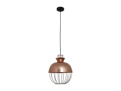 Lampara Colgante Toyama 1xe27 Bola Cobre Reg.x29d De