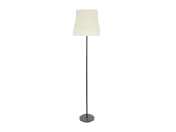 Lampara De Pie Salon Maldivas 1xe27 Marron/beis 40d De .