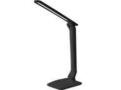 Lampara Flexo Plegable Y Tactil Shein 7w En Negro Regulable,