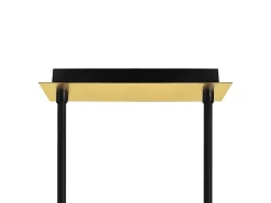 Lampara Lineal Ciudad Del Cabo Led 30w Color Negro