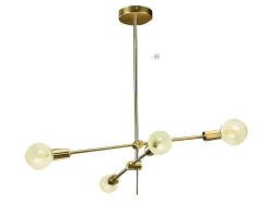 Lampara Modelo Jerusalen Bronce De 4l