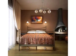 Lampara Modelo Varanasi Cromo 4 Luces